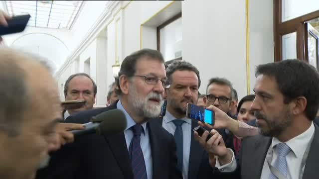 Rajoy espera una participación masiva en las elecciones del 21D