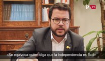 Entrevista Pere Aragonès independencia fácil