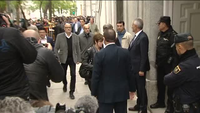Forcadell y otros 5 miembros de la mesa del Parlament vuelven hoy al Tribunal Supremo