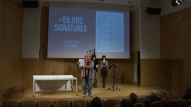 La lista unitaria comienza a recabar firmas