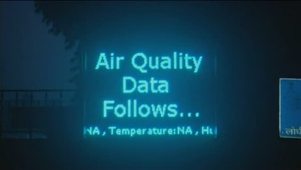 Alarma por contaminación en Nueva Delhi