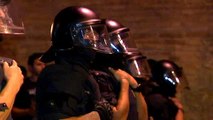 Manifestaciones españolista y antifascista tensan el ambiente en Barcelona