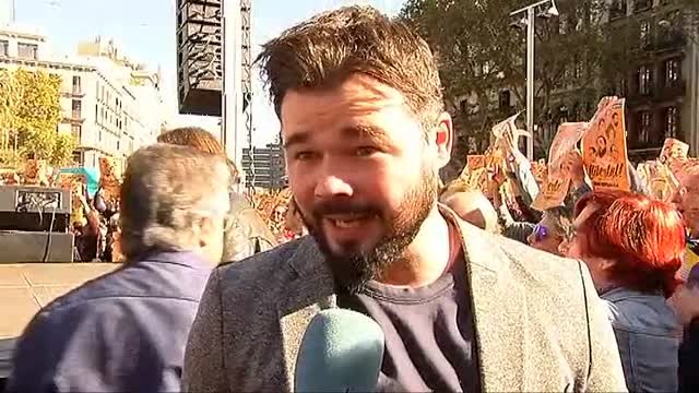 Gabriel Rufián: Haremos de nuestras urnas su peor pesadilla
