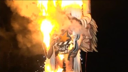 Harvey Weinstein arde en la hoguera de conspiradores de Edenbridge, Reino Unido