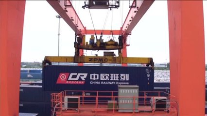 Se estrena el primer tren que unirá el centro de China con Europa