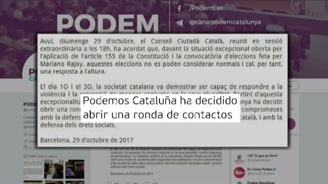 Pablo Iglesias interviene a Podem y convoca un referéndum a las bases catalanas