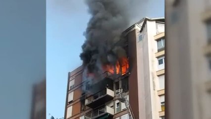 Un muerto y un herido grave en el incendio de una vivienda en Barcelona