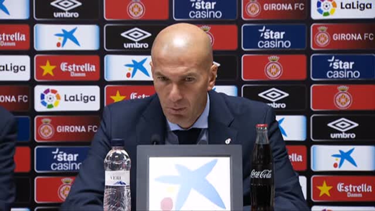 Zidane: "Sabemos que tarde o temprano vamos a levantar esto"