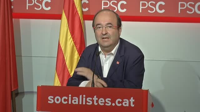 Iceta: Las elecciones son la gran oportunidad para cambiar el rumbo de la política catalana