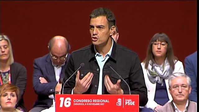 Sánchez: Los secesionistas han enfrentado a Cataluña contra Cataluña, contra España y contra Europa