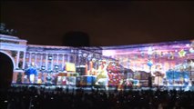 San Petersburgo se cubre de luz para celebrar el centenario de la Revolución Rusa