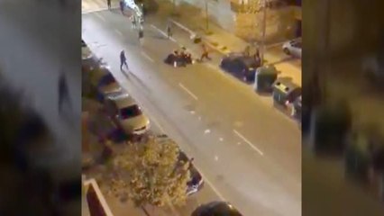 La Policía Foral reduce con una pelota de goma a un joven que amenazaba con autolesionarse