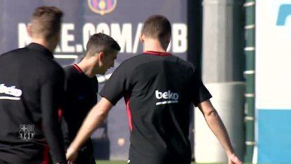 El Barça piensa ya en el Olympiacos