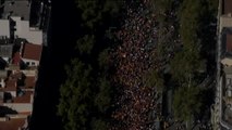 Miles de personas se manifiestan en Barcelona por la unidad de España