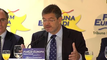 Catalá sobre el 21D: "No hay en absoluto ningún planteamiento de ilegalización de partidos políticos"