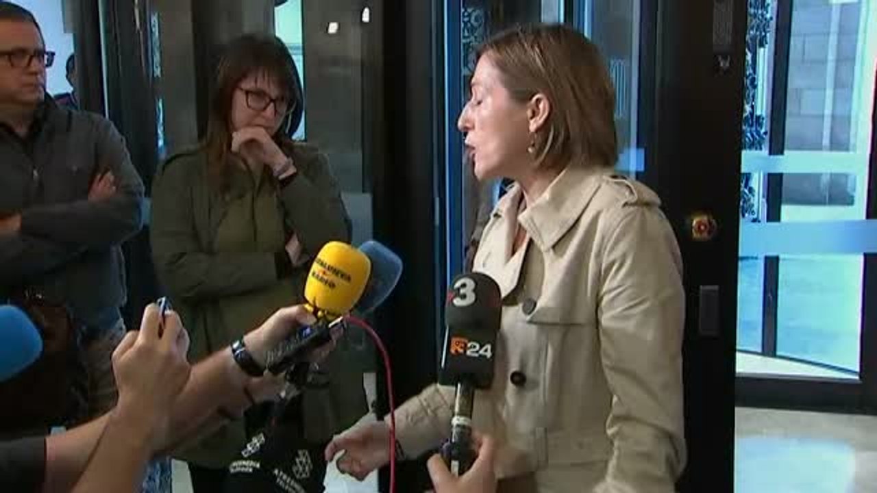 Forcadell: "Vamos a seguir trabajando para hacer este país mejor"