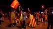 Varios heridos tras una manifestación antiindependentista en Barcelona