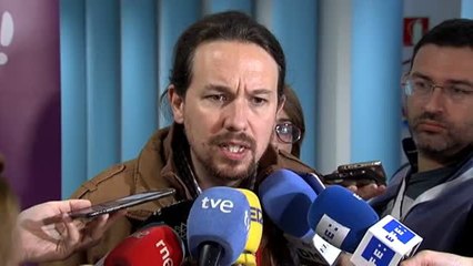 Pablo Iglesias, "triste" por la DUI y la aplicación del 155