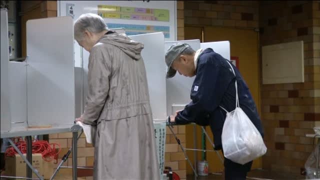 Comienza la votación en las elecciones generales de Japón