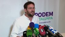 Dante Fachín acusa a Iglesias de actuar como Rajoy con el 155