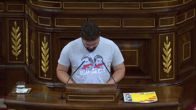 Rufián: Los mismos que os mintieron con la Gürtel os están mintiendo en torno a Cataluña