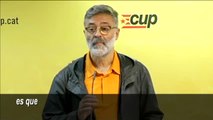 La CUP se opone a la convocatoria de elecciones autonómicas en Cataluña