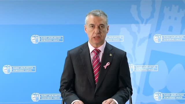 Urkullu considera que no debe aplicarse el 155 porque nunca se ha proclamado la declaración unilateral de independencia