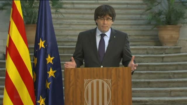 Puigdemont: Tenemos la voluntad de seguir trabajando para tener un país libre