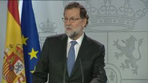Rajoy destituye a Puigdemont y convoca elecciones en Cataluña para el 21 de diciembre
