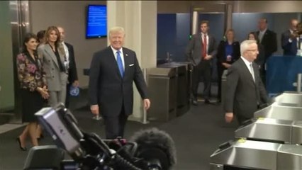Trump lleva a la ONU su "mensaje de fuerza y paz" sobre Corea del Norte