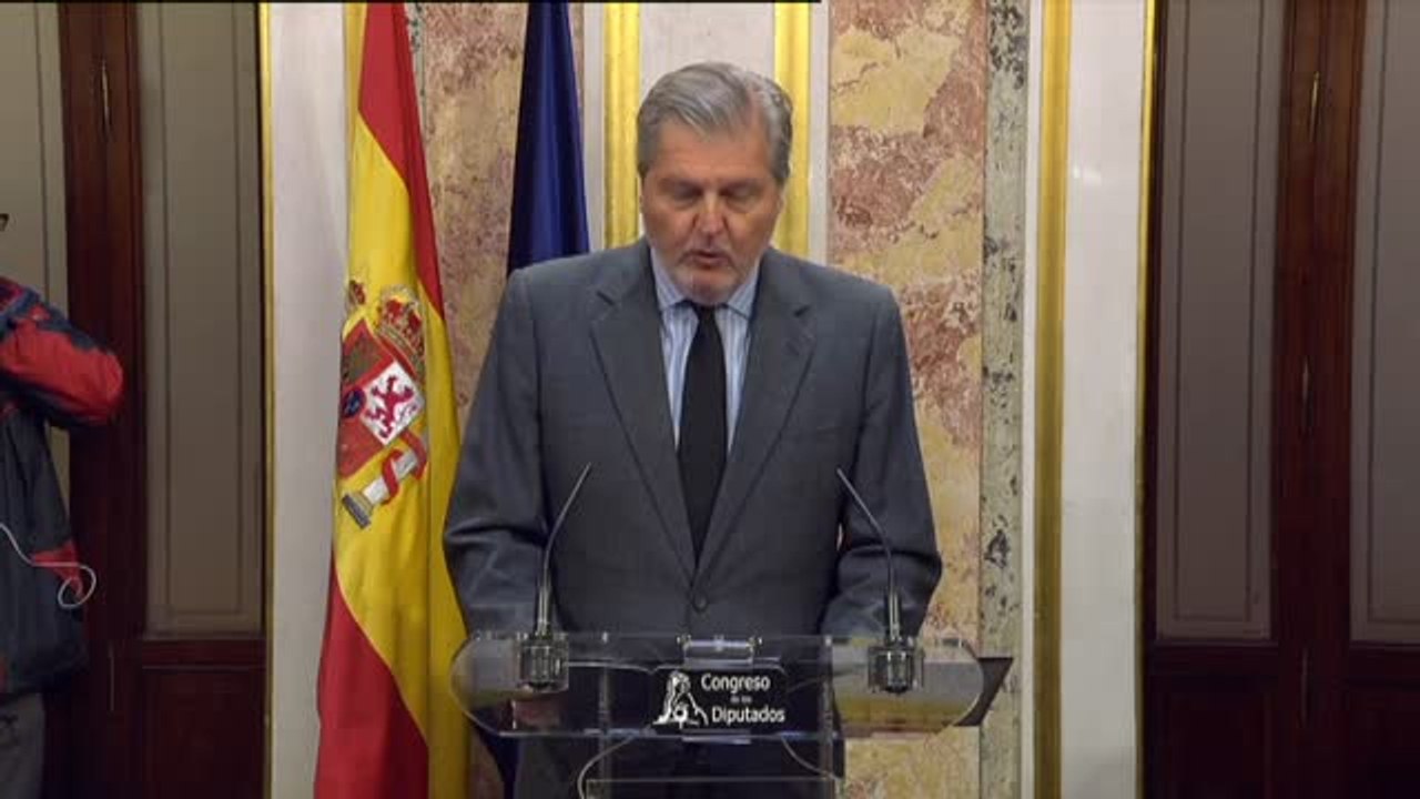 Méndez de Vigo: "El Gobierno lamenta la actitud de enfrentamiento de la Generalidad"