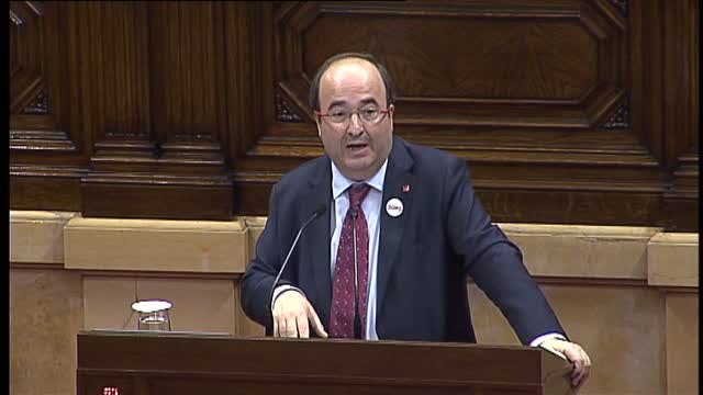 Iceta: La salida al problema que tenemos pueden ser unas elecciones al Parlamento