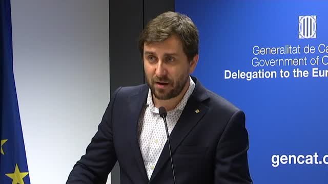 Toni Comín habla de construir la República catalana desde el diálogo