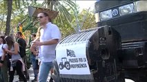 Tractorada a favor de la DUI