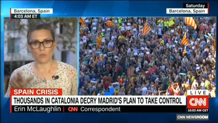 Cataluña vuelve a ser portada en la prensa internacional