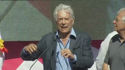 Vargas Llosa: "El independentismo no va a destruir la legalidad de España"