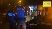 Motorista de 35 años sufre un accidente en el distrito de El Pardo (Madrid)