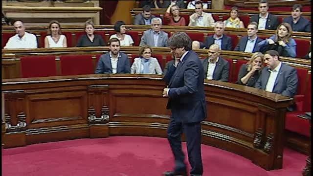 Puigdemont solicita comparecer el martes para sortear al Constitucional