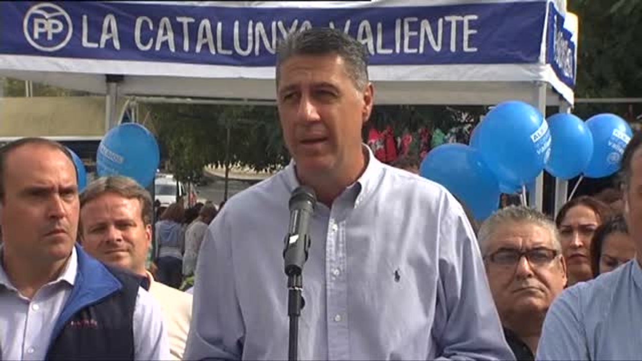 García Albiol: "Frente a la catarsis que se vive en Cataluña nada puede seguir igual"
