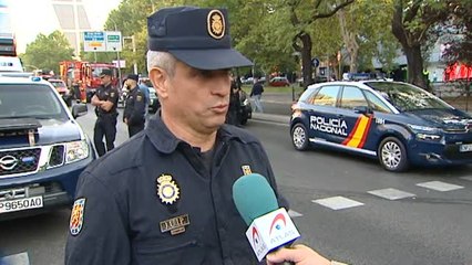 La Policía desfila en la  fiesta nacional