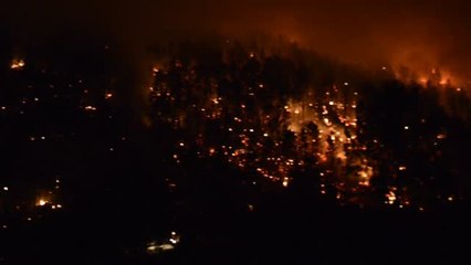 En prisión un brigadista tras admitir que ha provocado el fuego que arrasa O Xurés