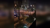 Noche de acoso a Policía y Guardia Civil en Cataluña