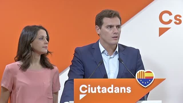 Rivera: Puigdemont ha fracasado con el referéndum, pero ha conseguido romper en bandos la sociedad