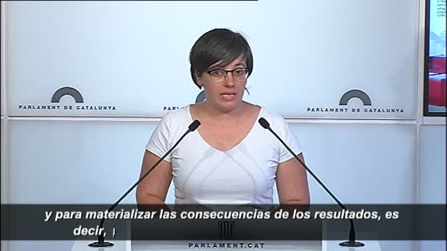 La CUP asegura que el lunes Cataluña proclamará su independencia