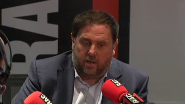 Junqueras afirma que unas elecciones ralentizarían la cuestión catalana