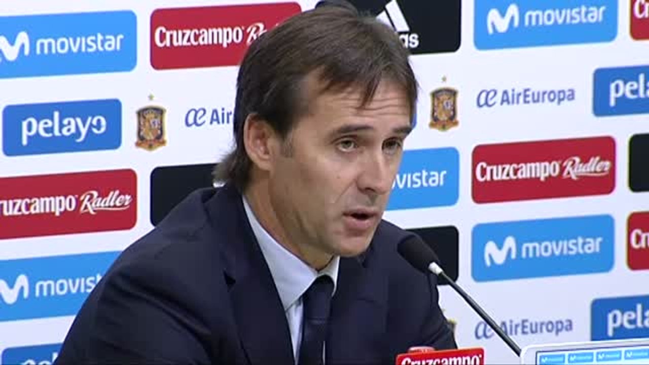 Lopetegui: "Piqué se parte el alma aquí, no tengo dudas con él"