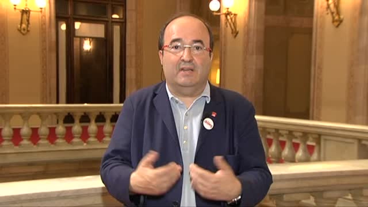 El PSC presenta un recurso de amparo ante el TC para evitar la celebración del pleno del lunes en el Parlament