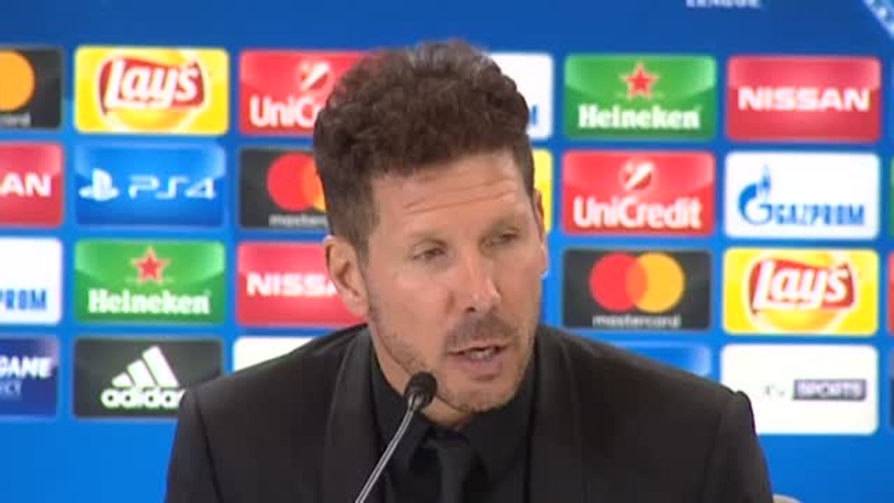 Simeone: "La victoria del Chelsea fue justa porque jugó mejor"