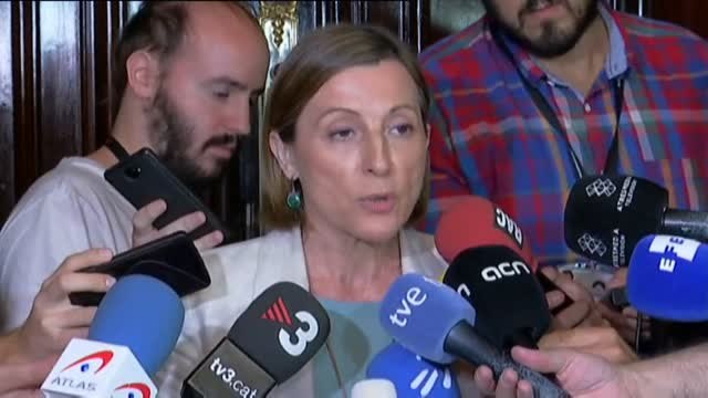 Forcadell lamenta que el TC suspenda un Pleno que no está formalmente convocado