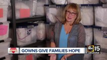 Nick's Heroes: Gowns give families hope